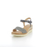 Nu-pieds noir pied de poule